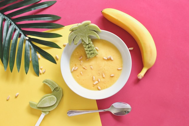 Recette Bébé : Purée de Banane et Avocat